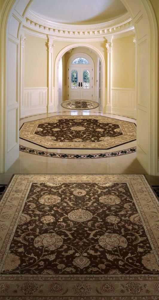 Nourison - 2000 2206 Brown 10 x OCTAGON Area Rug - 2206-99446448613_CLOSEOUT veiw 2