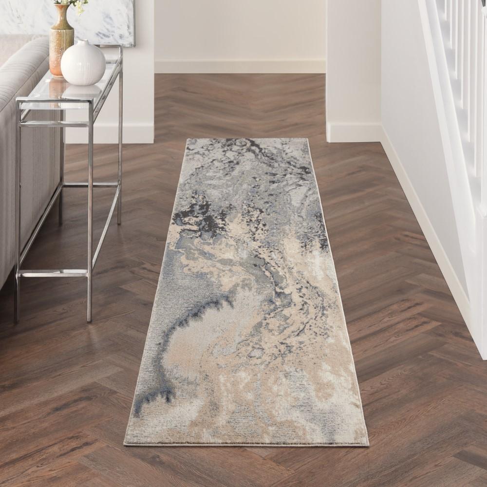 Nourison - Maxell MAE08 Bone 4x6 Area Rug - MAE08-99446693600 veiw 2