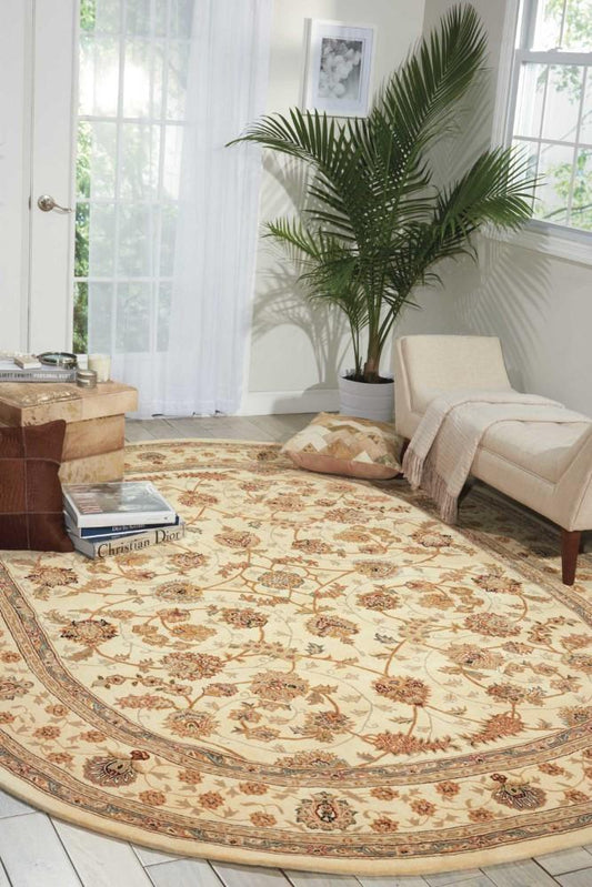 Nourison - 2000 2023 Ivory 8 x Round Area Rug - 2023-99446485540 veiw 2