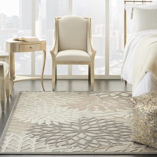 Nourison - Aloha 53in x 75in Cream Patio Area Rug - ALH05-99446738950 veiw 2