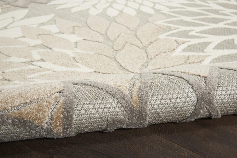 Nourison - Aloha 53in x 75in Cream Patio Area Rug - ALH05-99446738950 veiw 3