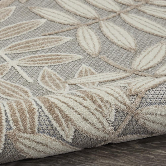 Nourison - Aloha 36in x 56in Cream Patio Area Rug - ALH18-99446739346 veiw 3