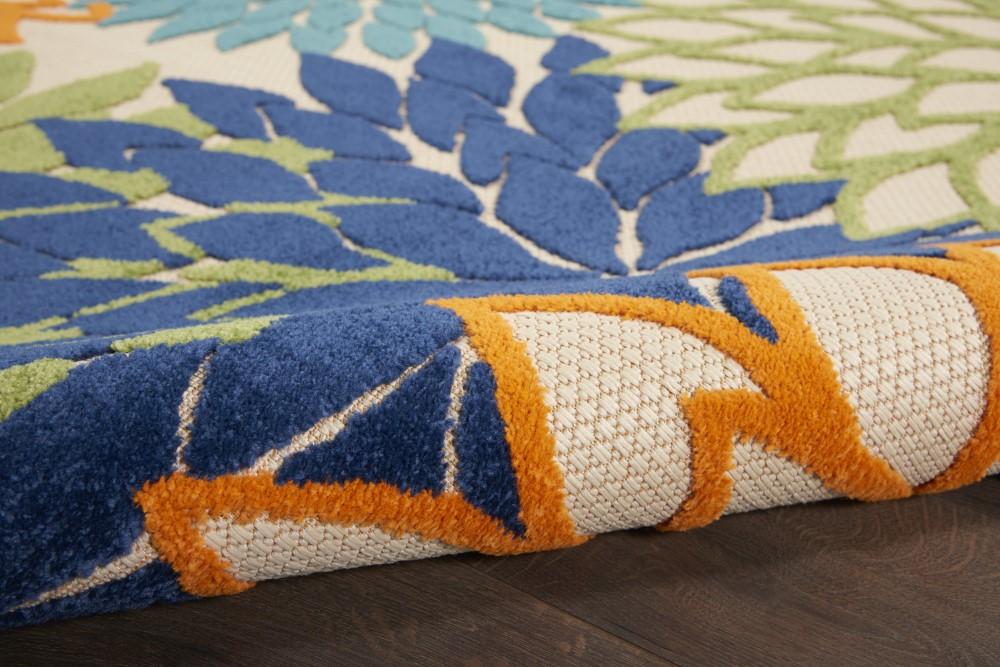 Nourison - Aloha ALH05 23in x 10 Multicolor Indoor-outdoor Area Rug - ALH05-99446421920 veiw 3