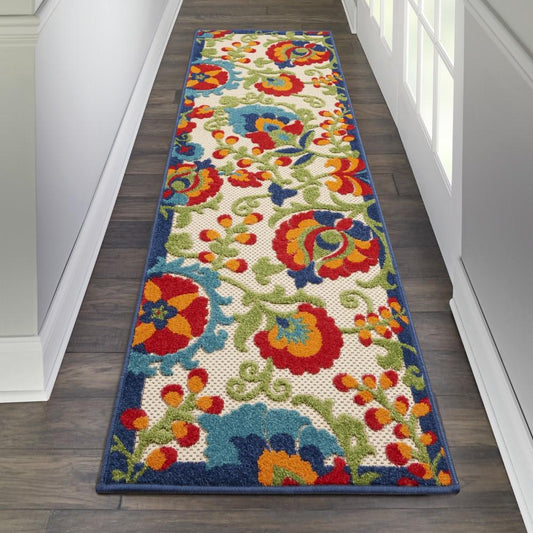 Nourison - Aloha 2 x 6 Multicolor Hallway Area Rug - ALH17-99446723161 veiw 2