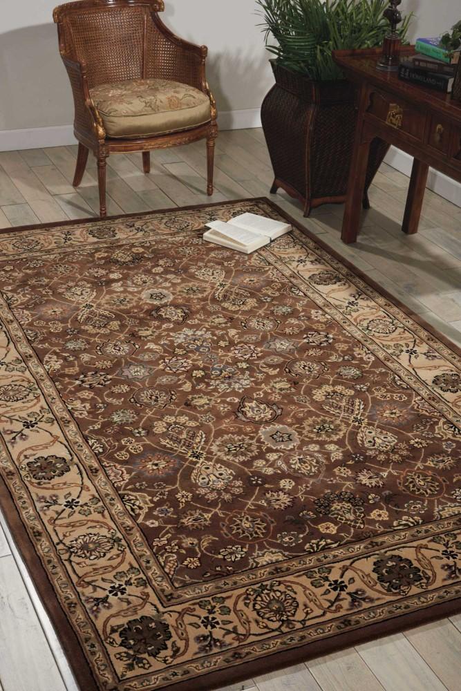 Nourison - 2000 2091 Mushroom 6 x Round Area Rug - 2091-99446529817_CLOSEOUT veiw 2