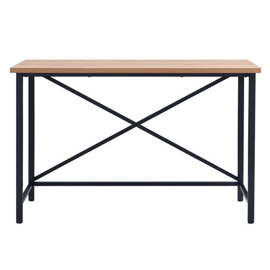 Hudson & Canal - Martina Rectangular 47.5in Wide Desk in Black/Golden Oak - OF0840 veiw 3