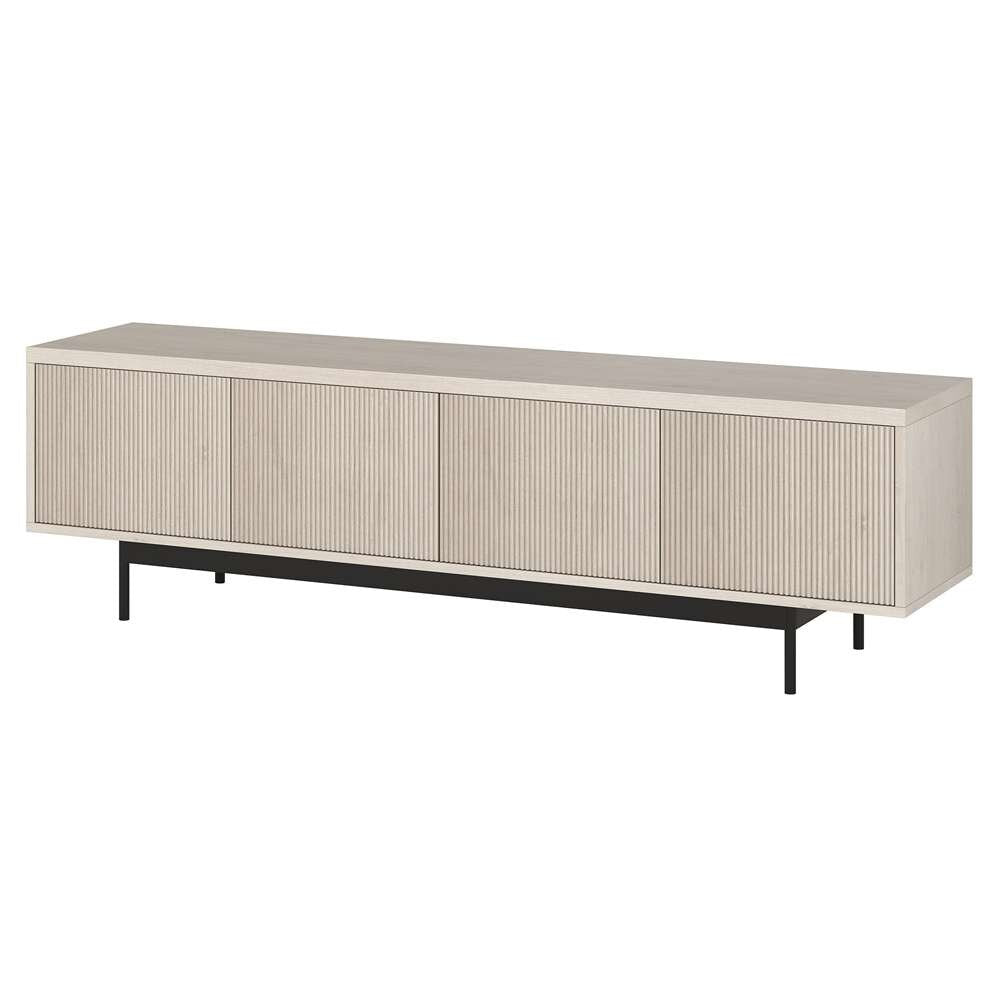 Hudson & Canal - Whitman Rectangular TV Stand for TVs up to 75in in Alder White - TV1934 veiw 4