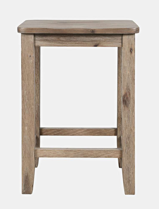 Jofran - Eastern Tides Coastal Backless Counter Barstool (Set of 2) - 2148-BS175KD veiw 2