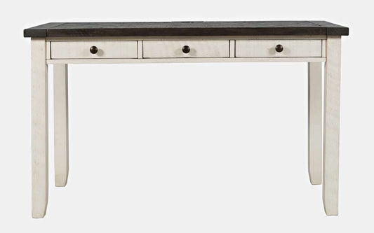 Jofran - Madison County Reclaimed Pine USB Charging Desk - Vintage White - 1706-5020 veiw 2