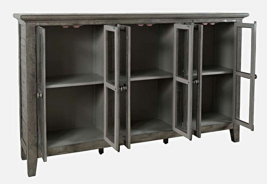 Jofran - Rustic Shores Coastal Style 70in Distressed Accent Cabinet - 2130-70 veiw 2