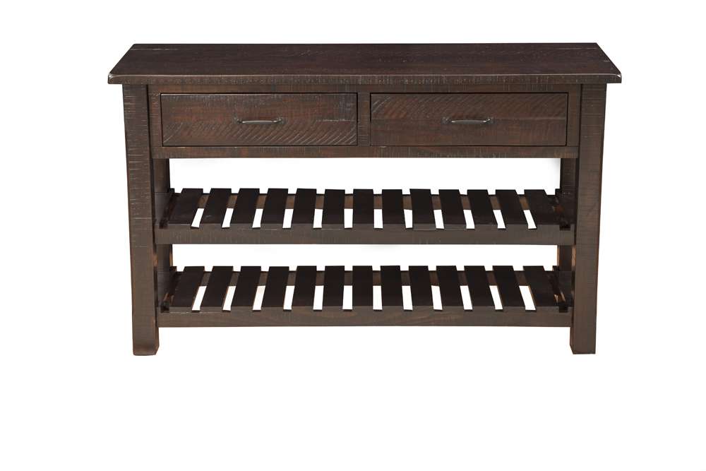 Martin Svensson Home - Barn Door Sofa Table, Espresso - 890248 veiw 4