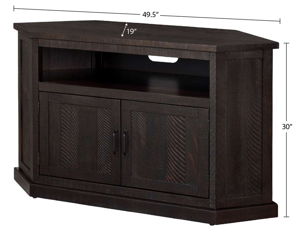 Martin Svensson Home - Elegant 63in TV Stand, Grey - 91008 veiw 7