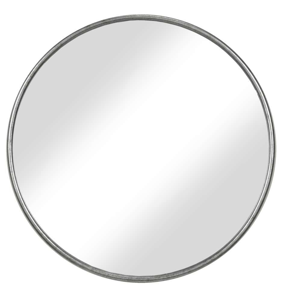 Martin Svensson Home - Round 36in Antique Pewter Framed Round Wall Mirror - 120262 veiw 3