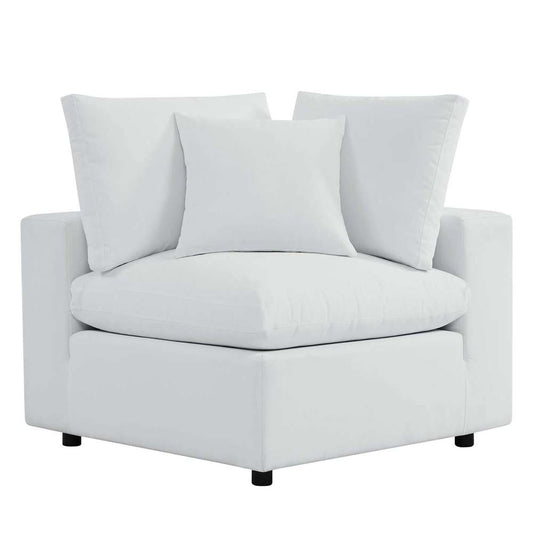 Modway - Commix Sunbrella Outdoor Patio Corner Chair - EEI-4907-WHI veiw 2