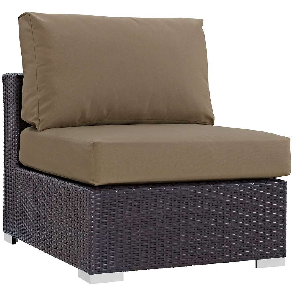 Modway - Convene Outdoor Patio Armless - EEI-1910-EXP-MOC veiw 1