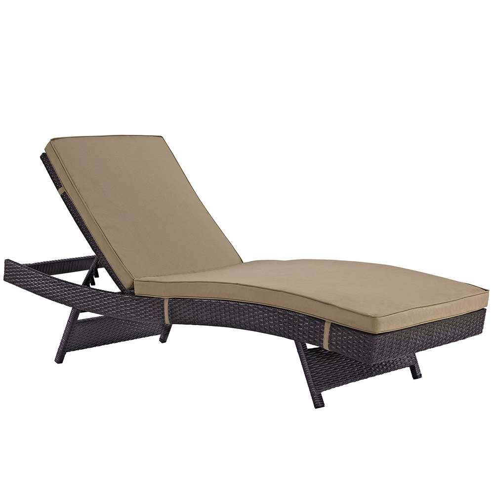 Modway - Convene Outdoor Patio Chaise - EEI-2179-EXP-MOC veiw 1