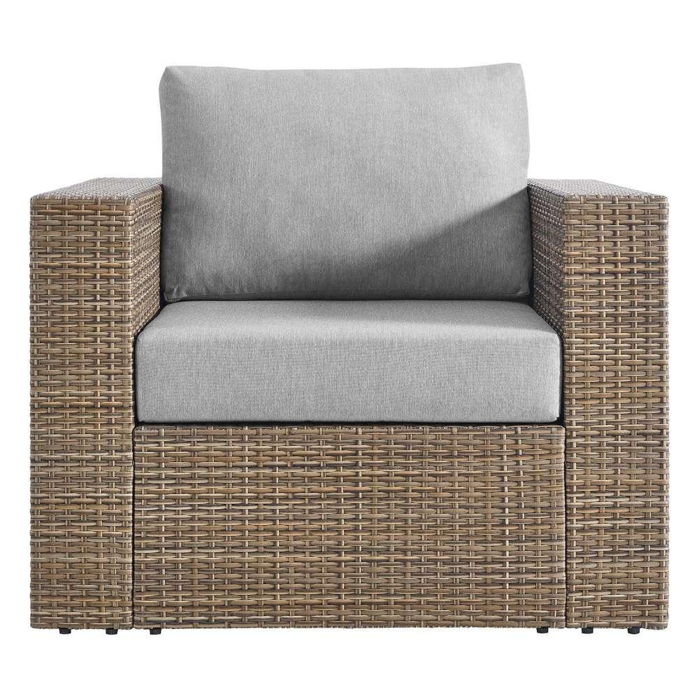 Modway - Convene Outdoor Patio Outdoor Patio 3-Piece Furniture Set - EEI-6327-CAP-GRY veiw 6