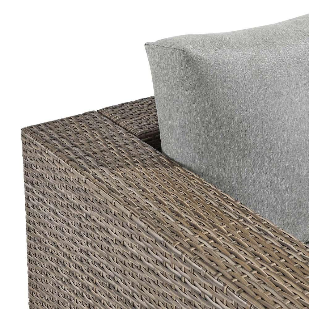 Modway - Convene Outdoor Patio Outdoor Patio Armchair - EEI-6326-CAP-GRY veiw 6
