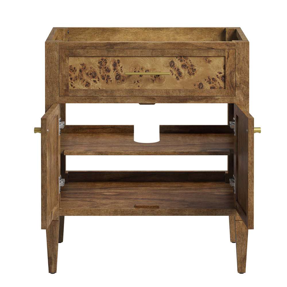 Modway - Elysian 30in Bathroom Vanity Cabinet (Sink Basin Not Included) - EEI-6138-BRN veiw 6