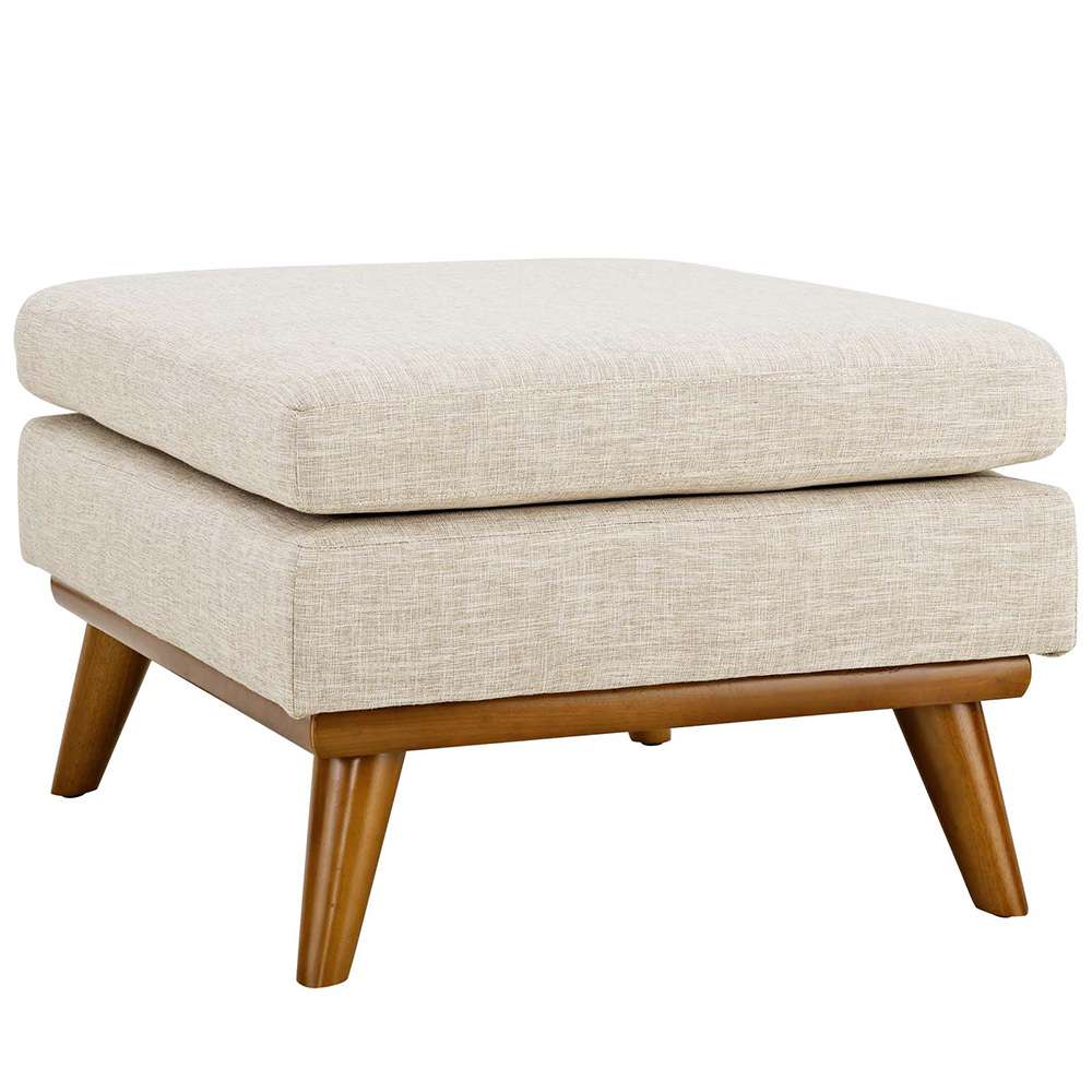 Modway - Engage Upholstered Fabric Ottoman - EEI-1797-BEI veiw 1