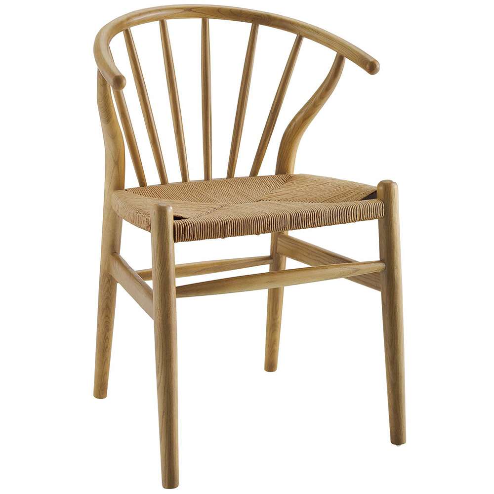 Modway - Flourish Spindle Wood Dining Side Chair - EEI-3338-NAT veiw 1