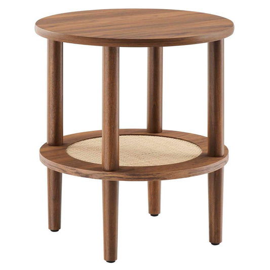 Modway - Torus Round Side Table - EEI-6527-WAL veiw 2