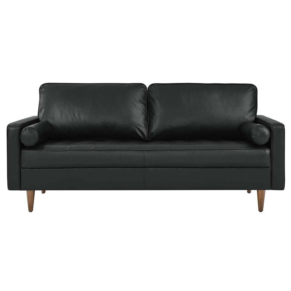 Modway - Valour Leather Sofa - EEI-4633-BLK veiw 5