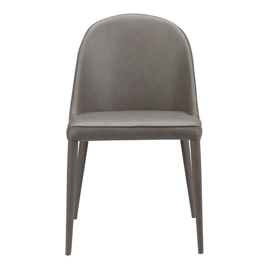 Moes Home - Burton Pu Dining Chair Grey (Set of 2) - YM-1002-26 veiw 2
