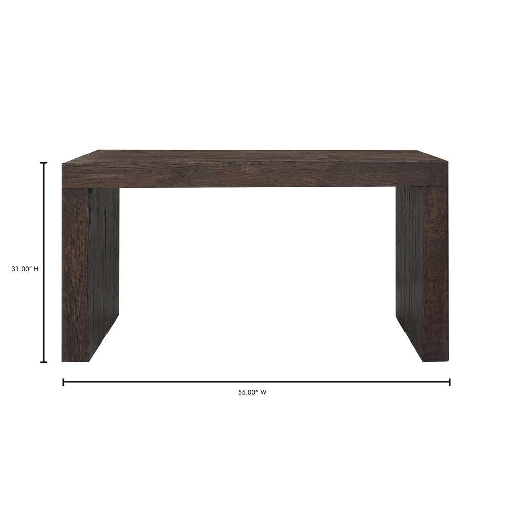Moes Home - Evander Console Table Rustic Brown - VL-1069-03 veiw 5