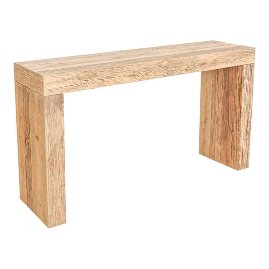 Moes Home - Evander Console Table Aged Oak - VL-1069-24 veiw 2