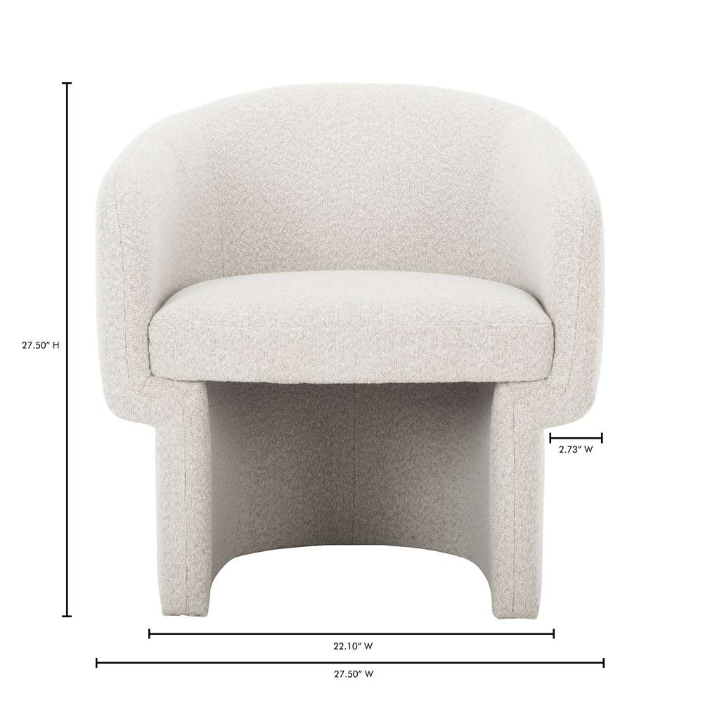 Moes Home - Franco Chair Oyster - JM-1005-05 veiw 10