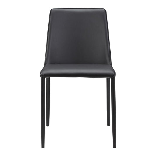 Moes Home - Nora Pu Dining Chair Black (Set of 2) - YM-1004-29 veiw 2