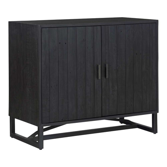 Moes Home - Sierra 2 Door Cabinet Black - FR-1035-02 veiw 2