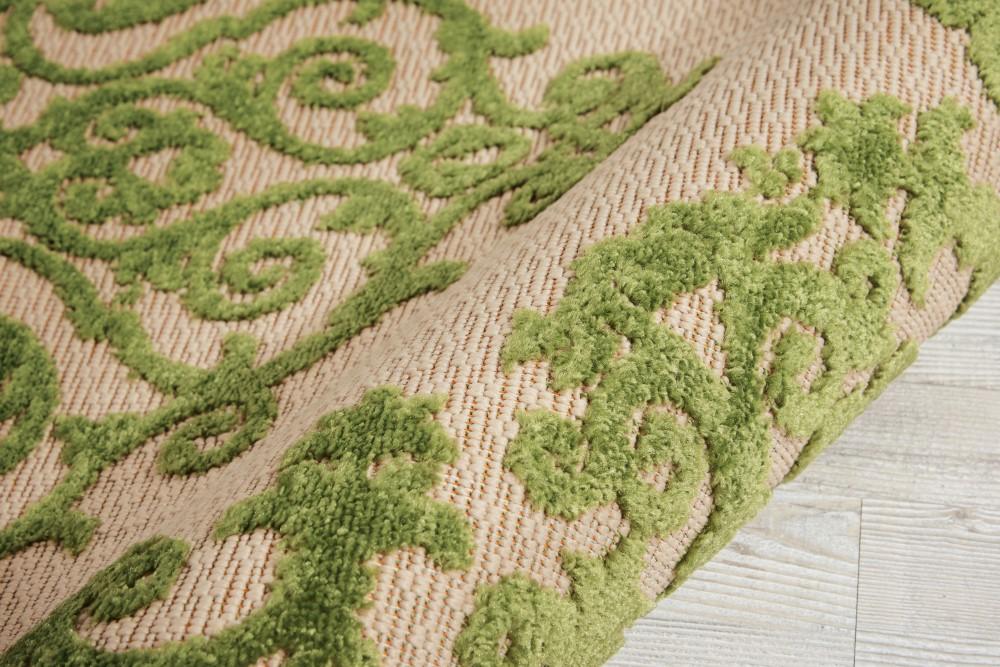 Nourison - Aloha ALH12 Green 28in x 4 Indoor-outdoor Area Rug - ALH12-99446299109_CLOSEOUT veiw 3