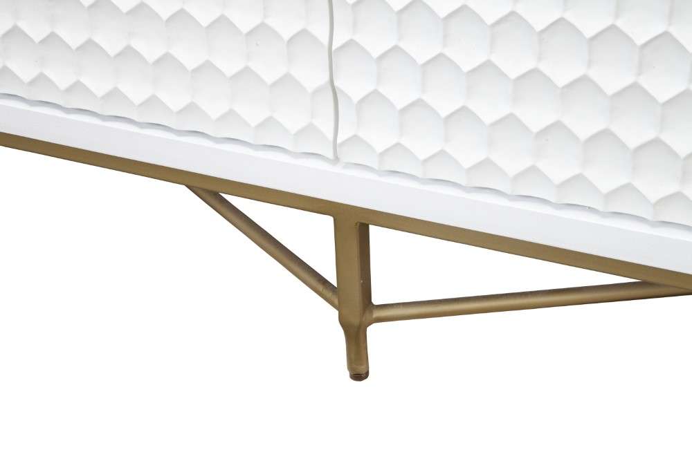 Origins by Alpine - White Pearl Dresser in White - 6400-03 veiw 5