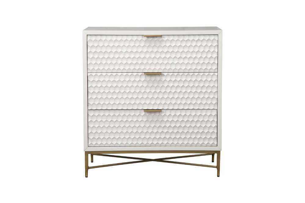 Origins by Alpine - White Pearl Small Chest in White - 6400-04 veiw 2