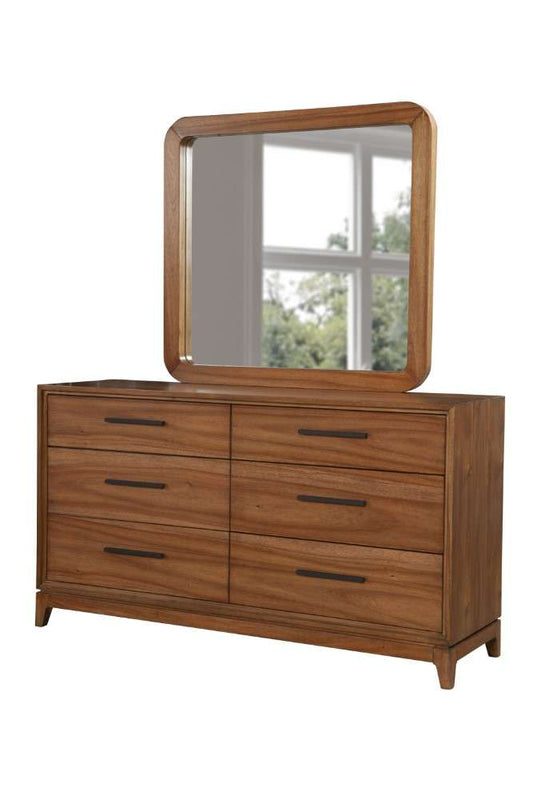 Origins by Alpine - Nova Mirror in Honey Maple - 110-06 veiw 2