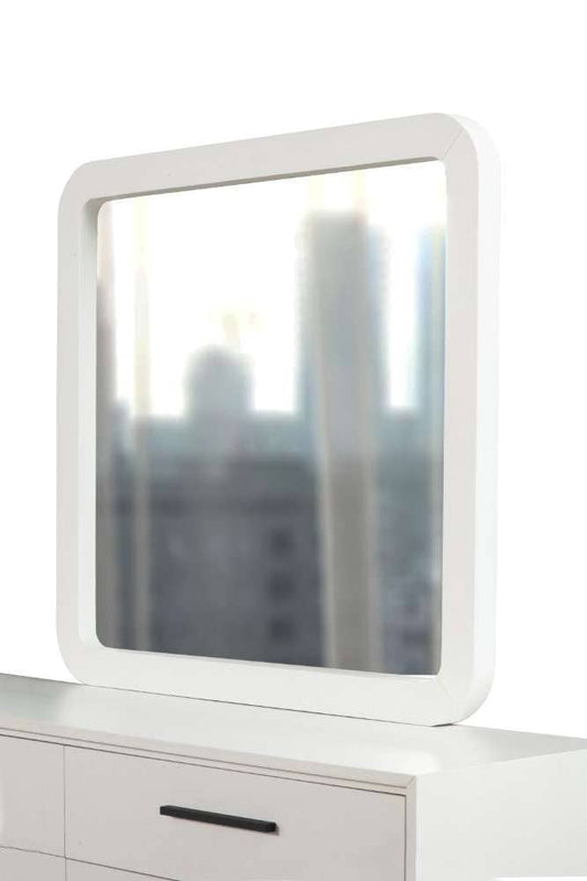 Origins by Alpine - Nova Mirror in Chalk White - 110-W-06 veiw 2