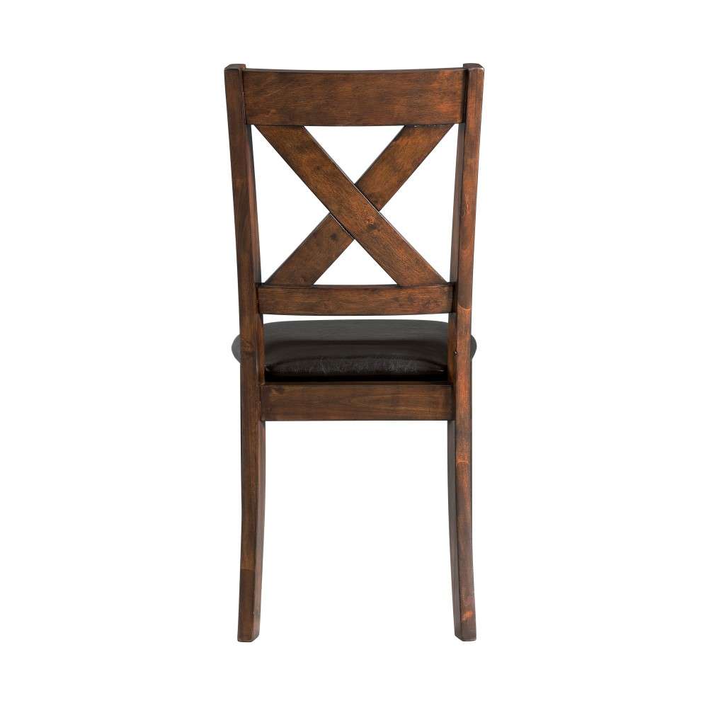 Picket House Furnishings - Alexa Standard Height Side Chair in Cherry (Set of 2) - DAX100SC veiw 6