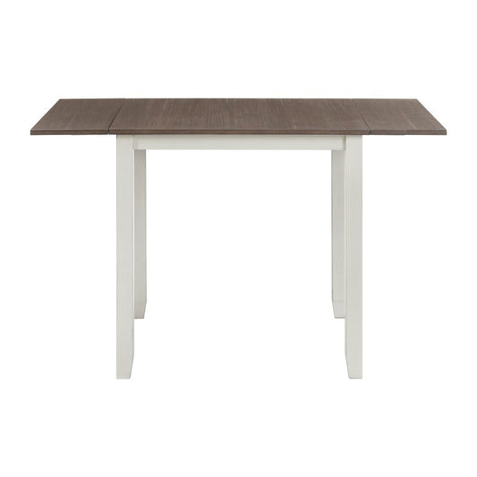 Picket House Furnishings - Tuttle 3PC Drop Leaf Dining Set in Brown-Table and Two Chairs - DMT7003DLDS veiw 2