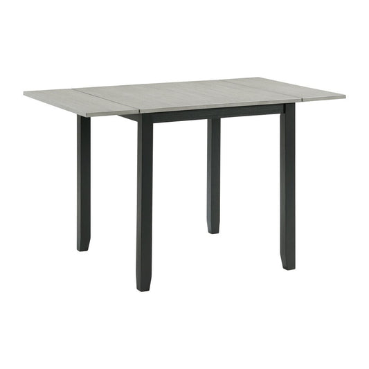 Picket House Furnishings - Tuttle 3PC Drop Leaf Dining Set in Gray-Table and Two Chairs - DMT3003DLDS veiw 2