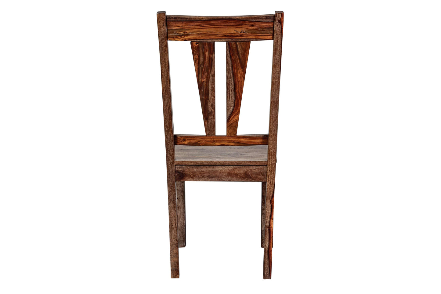 Porter Designs - Kalispell Solid Sheesham Wood Dining Chair, Natural - 07-116-02-PDU106H-1 veiw 4