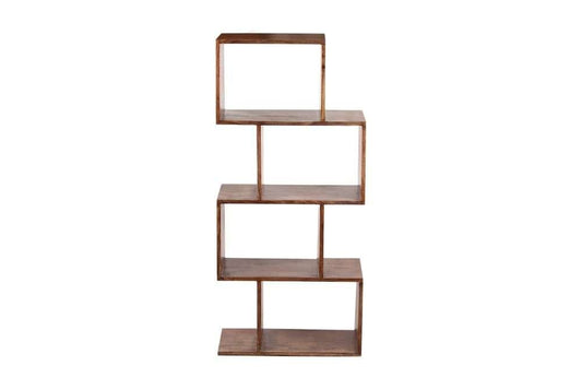 Porter Designs - Portola Solid Acacia Wood Bookcase, Brown - 10-108-01-1222 veiw 2