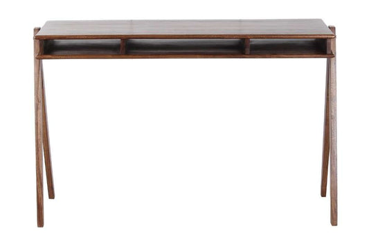 Porter Designs - Portola Solid Acacia Wood Desk, Brown - 04-108-23-0090 veiw 2