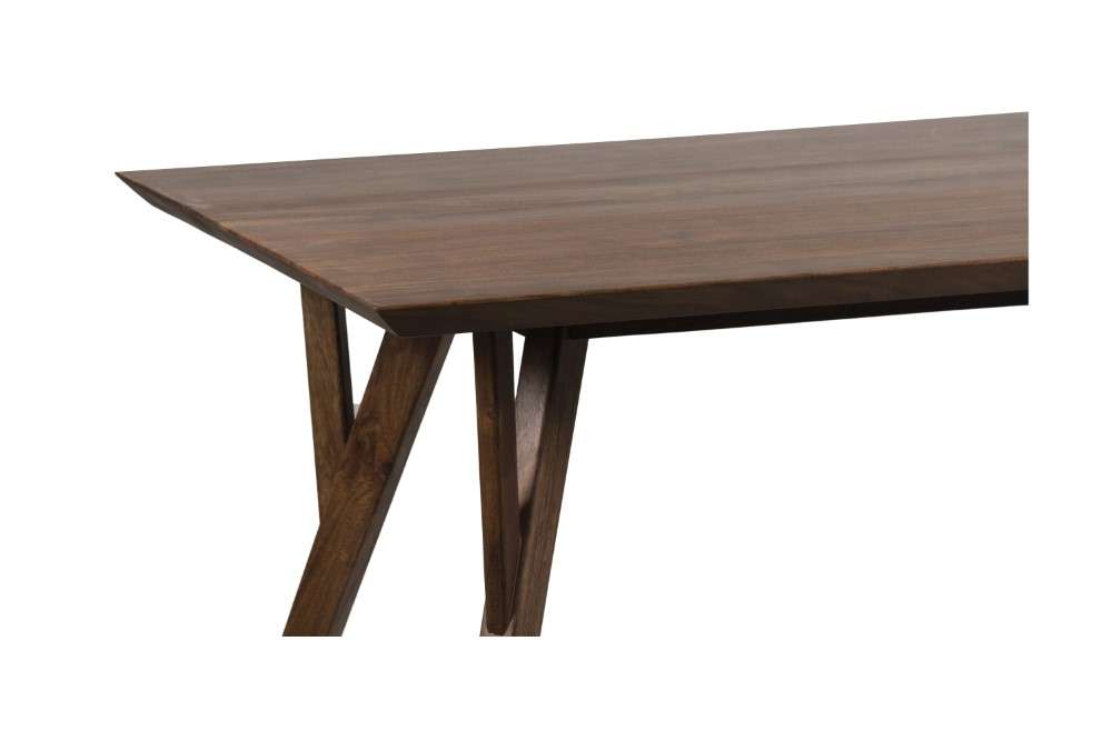 Porter Designs - Portola Solid Acacia Wood Dining Table, Brown - 07-108-01-0021WW veiw 4