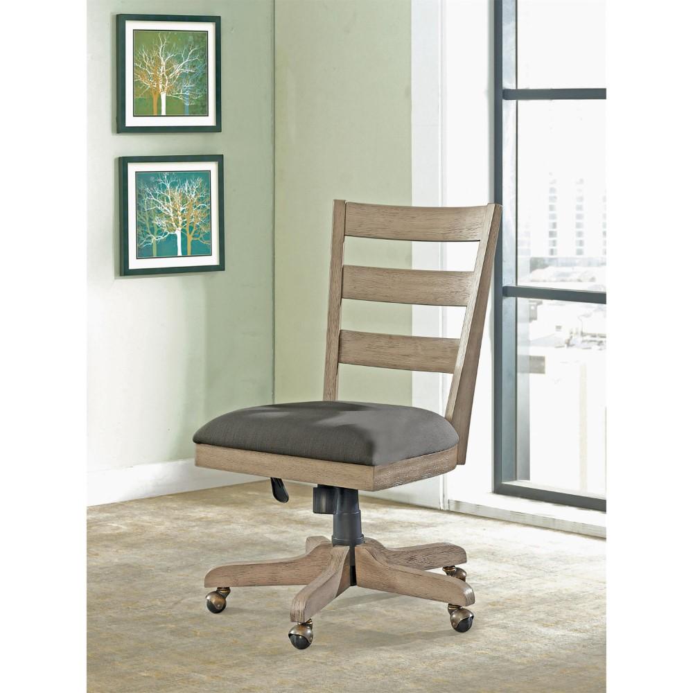 Riverside Furniture - Perspectives Wood Back Upholstered Desk Chair - 28127 veiw 2
