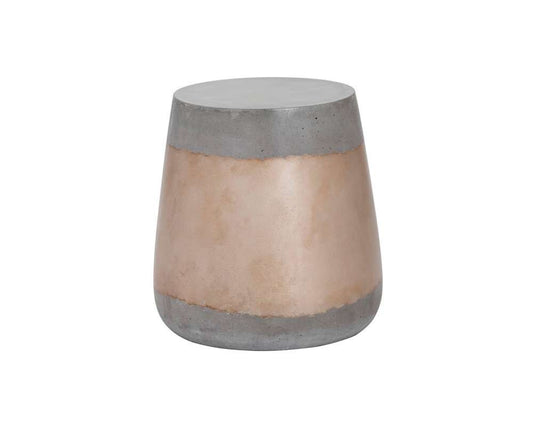Sunpan - Solterra Aries Side Table - Gold - 101377 veiw 2