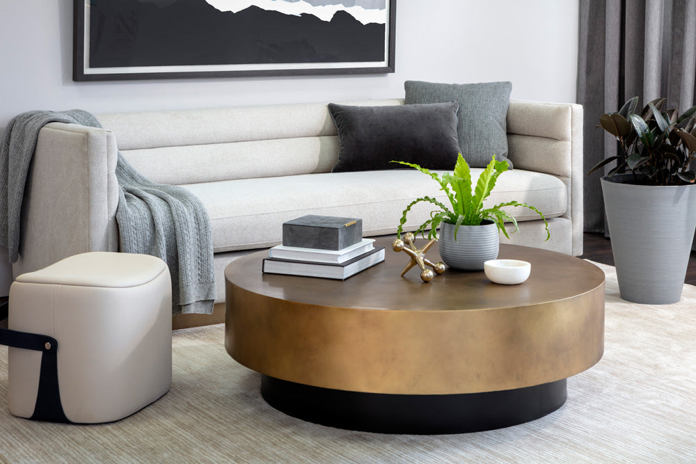 Sunpan - Bernaby Coffee Table - Antique Brass - 106005 view 6