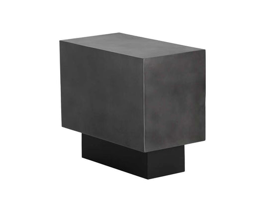 Sunpan - Blakely End Table - Gunmetal - 107079 veiw 2