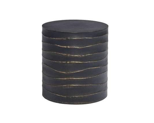 Sunpan - Solterra Corey End Table - Black - 105332 veiw 2